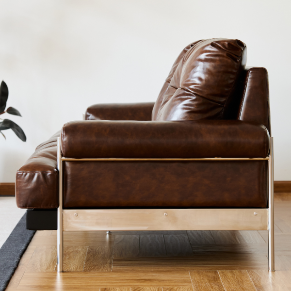 Bogen Genuine Leather Sofa