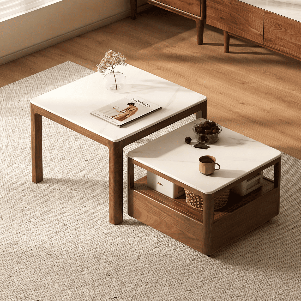 Ceramic tabletop feature image showing scratch, heat, stain and easy-clean performance