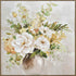 Bouquet Delight Canvas Brown Frame 100X100CM KCM21925