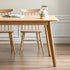 Bremen Natural Solid Ash Dining Table | Oak Furniture Store