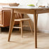 Bremen Natural Solid Oak Extending Dining Table with Ceramic Top | Oak Furniture Store