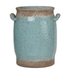 Candia Ceramic Vase Turquoise 30cm RSE2413 - Oak Furniture Store
