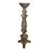 Candle Holder - Indoor & Outdoor - Antique Marble Magnesia Composite Design 2 RQD5037