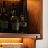 Newry Natural Solid Walnut Sideboard with Hutch Dresser
