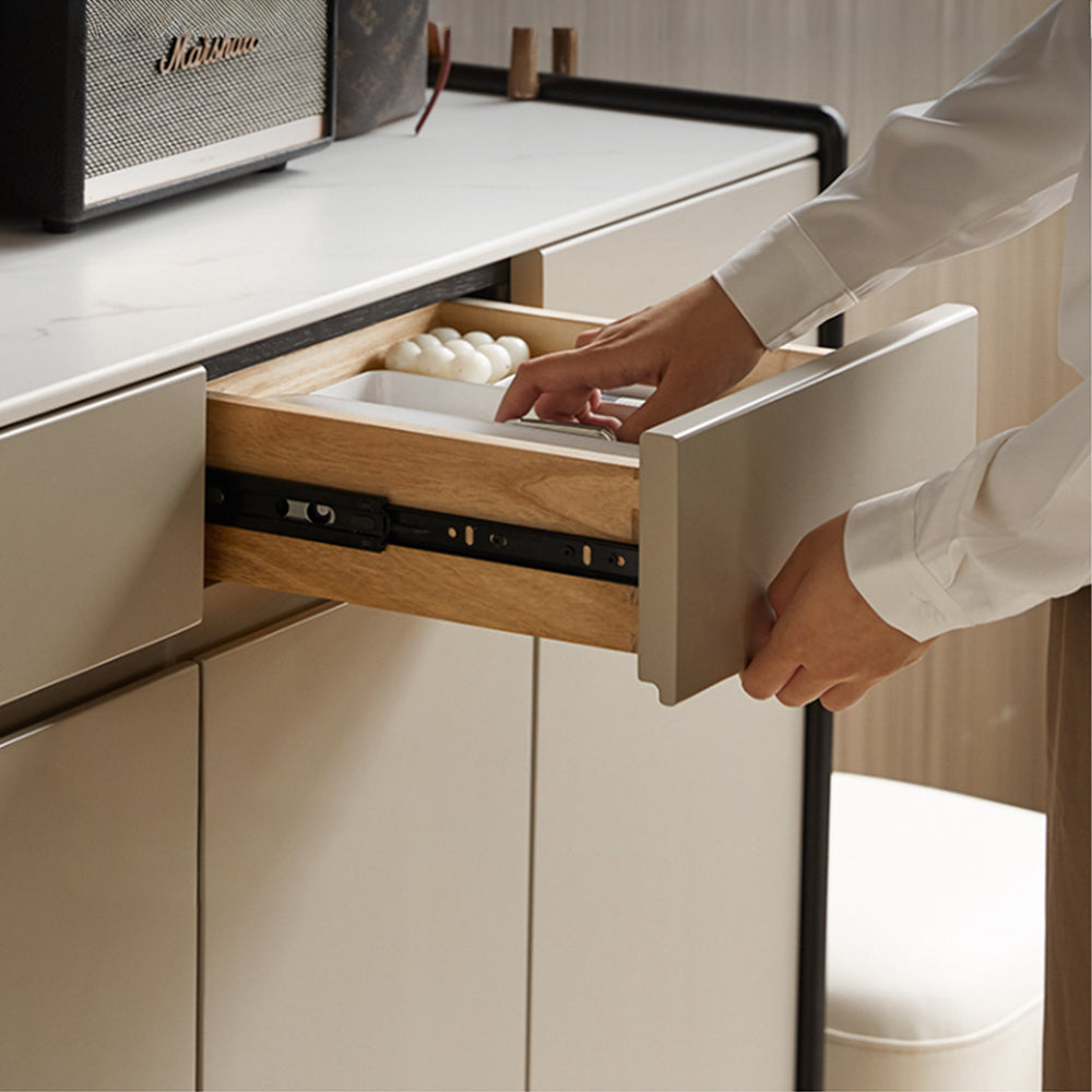 Charcoal Solid Oak Shoe Cabinet