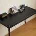 Charcoal Solid Rubber Wood Desk