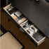 Charcoal Solid Rubber Wood Desk