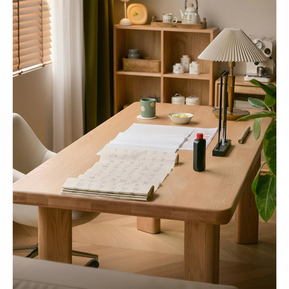 Cholet Natural Solid Oak Dining Table