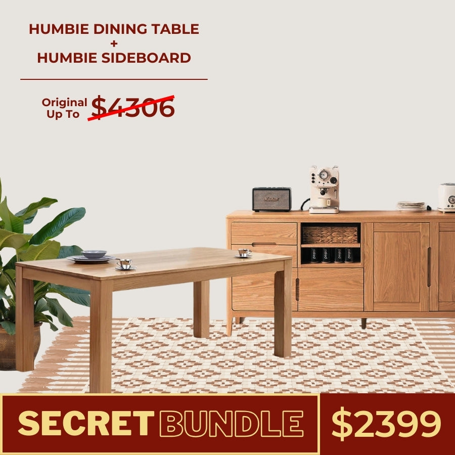 Santa’s Secret Bundle Deal- Dining Table & Sideboard