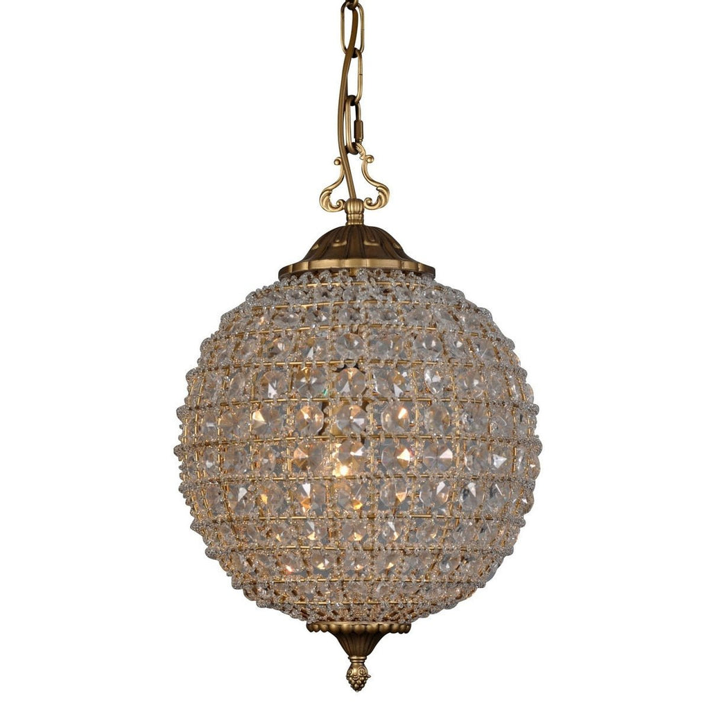 Classic Orb Antique Chandelier Light RRL4007 - Oak Furniture Store