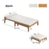 Clichy Natural Solid Rubber Wood Sofa Bed