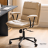 Colmar ergonomic comfort chair in beige colour suitable for office and bedroom
