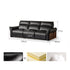 Cordorniz Genuine Leather Electric Recliner Sofa