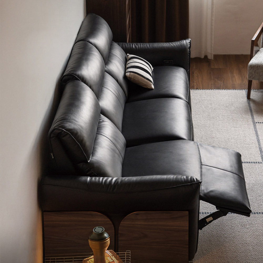 Cordorniz Genuine Leather Electric Recliner Sofa