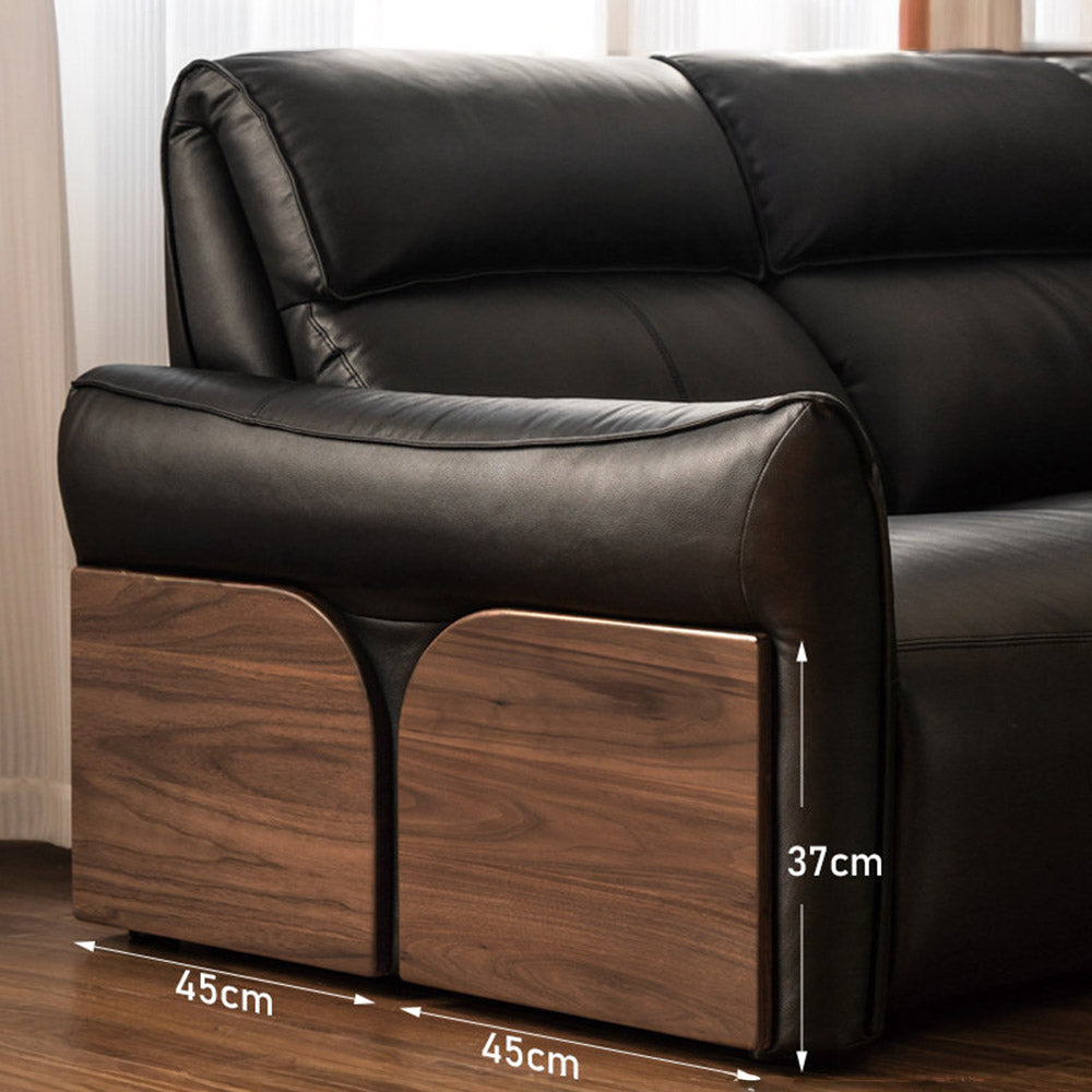 Cordorniz Genuine Leather Electric Recliner Sofa
