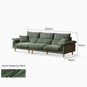 Cork Fabric Sofa - Oak Furniture Store