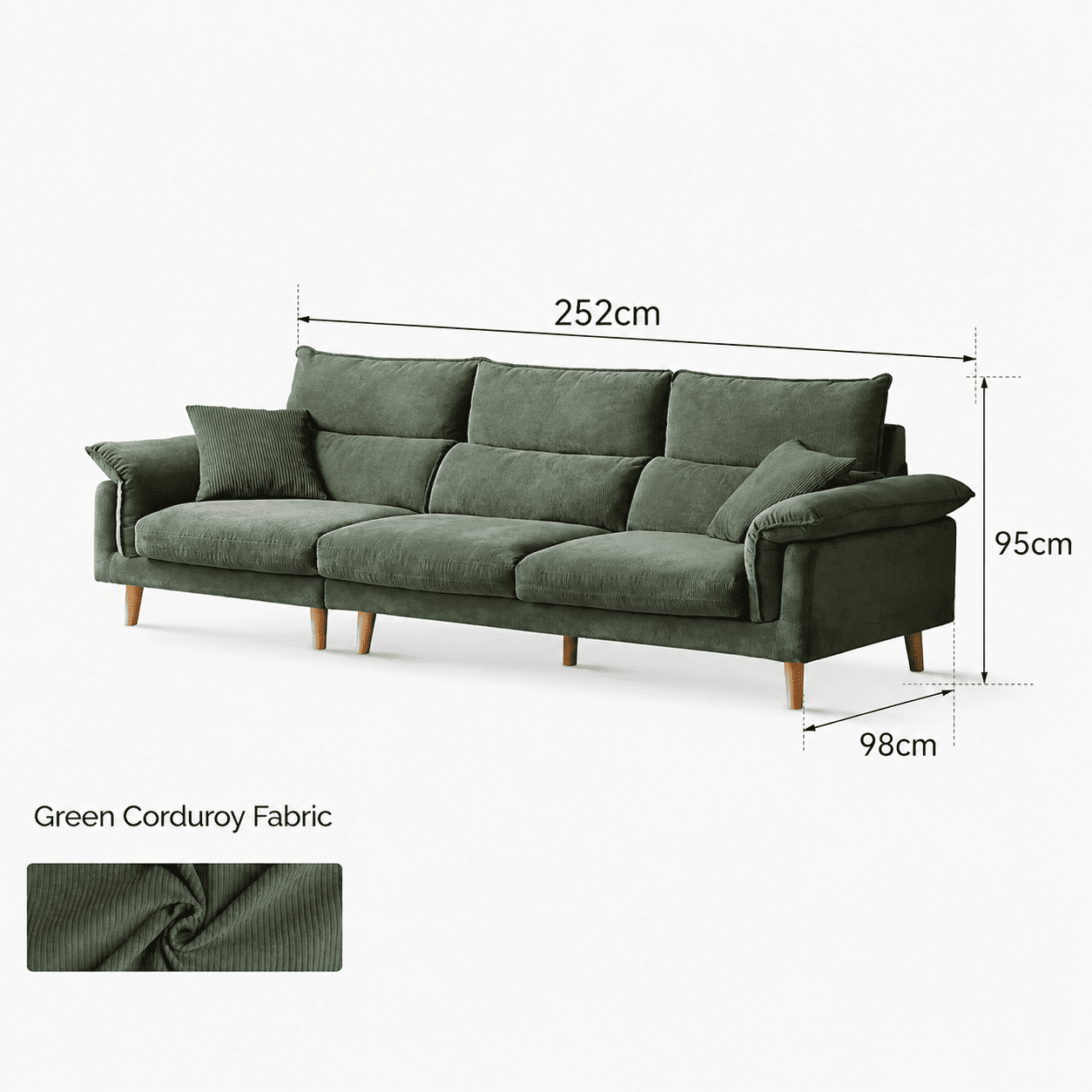 Cork Fabric Sofa