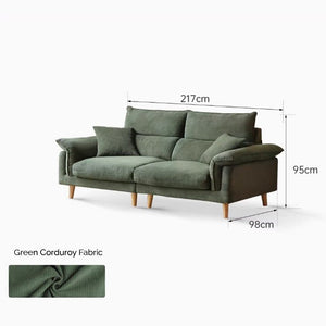 Cork Fabric Sofa - Oak Furniture Store