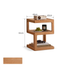 Crystal Natural Solid Hardwood Side Table
