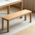 Cuba Natural Solid Ash Dining Bench | Oak Furniture Store
