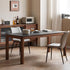 Cuba Natural Solid Walnut Dining Table With Ceramic Top | Oak Furniture Store