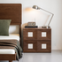 Derby Natural Solid Walnut Modular Storage Cabinet
