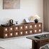 Derby Natural Solid Walnut Modular Storage Cabinet