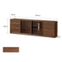 Derry Natural Solid Walnut Entertainment Unit