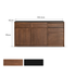 Derry Natural Solid Walnut Sideboard with Hutch Dresser Design Two
