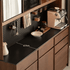 Derry Natural Solid Walnut Sideboard with Hutch Dresser Design Two