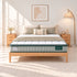 DoubleComfort Pocket Spring Mattress in a neutral bedroom with timber bedside tables and soft natural light