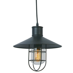 Edison Bulb Metal Pendant Light RSU4002 - Oak Furniture Store