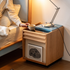 Elmas Natural Solid Cherry Bedside Table