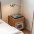 Elmas Natural Solid Cherry Bedside Table