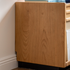 Elmas Natural Solid Cherry Bedside Table