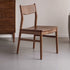 Elze Natural Solid Walnut Dining Chair - Oak Furniture Store