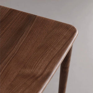 Elze Natural Solid Walnut Dining Chair - Oak Furniture Store