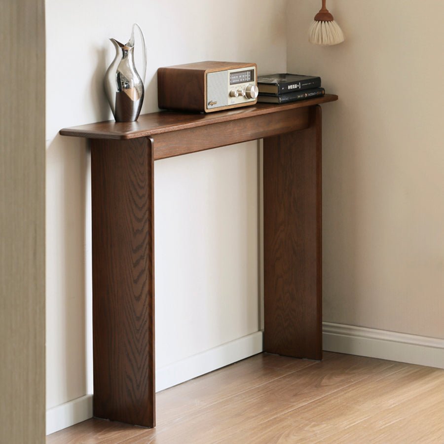 Ensta Solid Oak Console Table | Oak Furniture Store