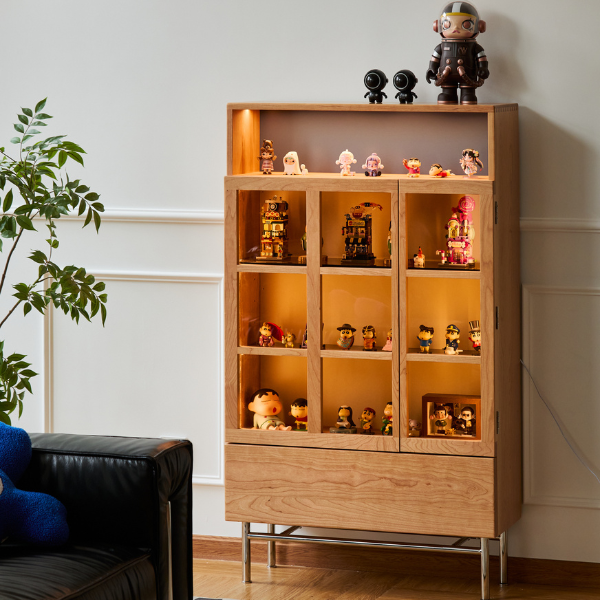 Exeter Natural Solid Cherry Side Cabinet