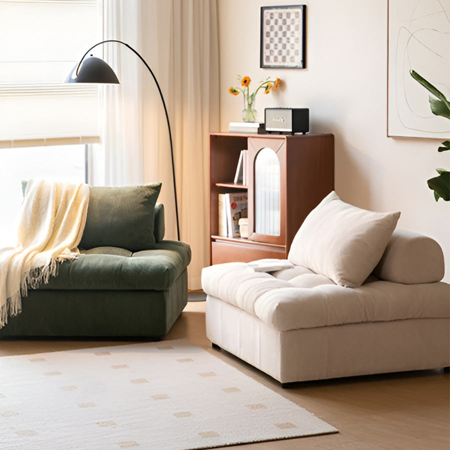 Flexi Modular Pure Comfort Plush Corduroy Sofa