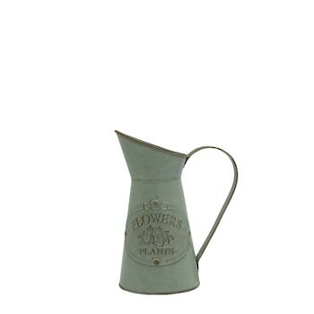 Flowers & Garden Metal Jug Small LAFG175G3 - Oak Furniture Store