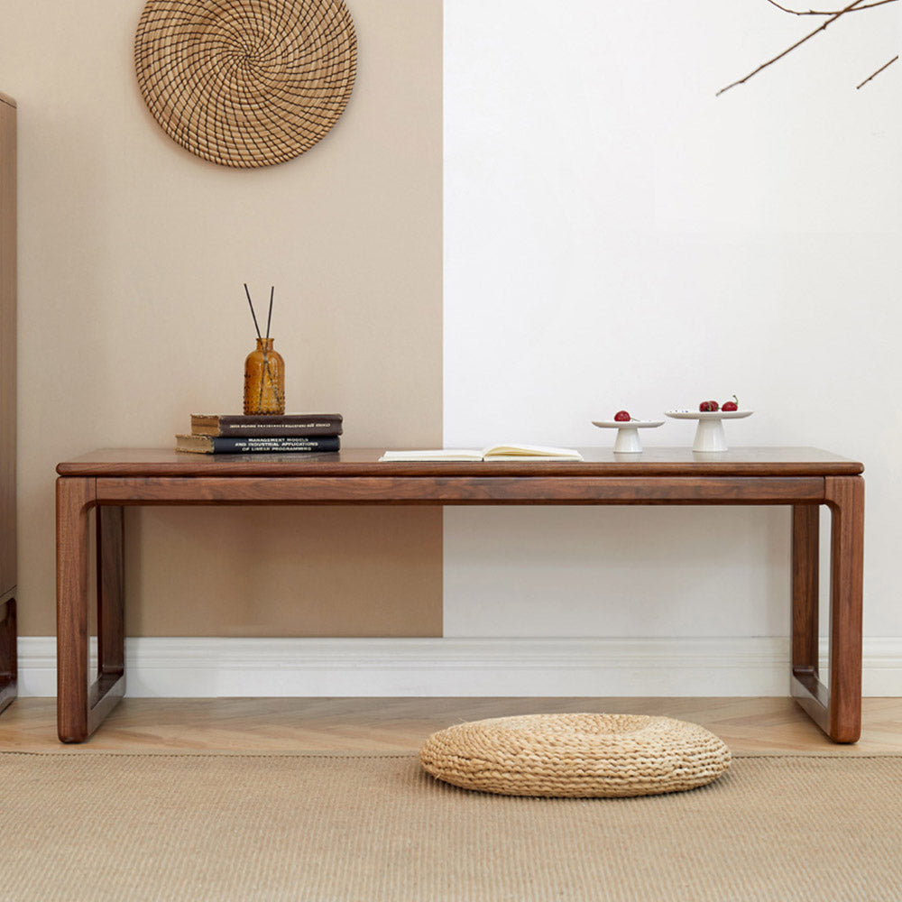 Formello Natural Solid Walnut Coffee Table