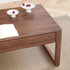 Formello Natural Solid Walnut Coffee Table