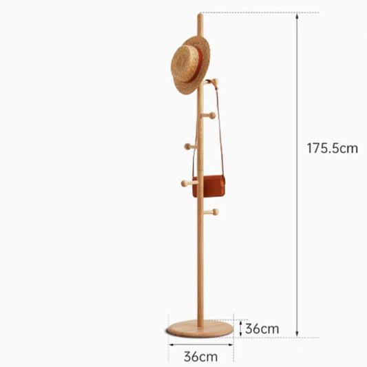 Geilo Solid Wood Hallway Coat Rack – Oak Furniture Store New Zealand