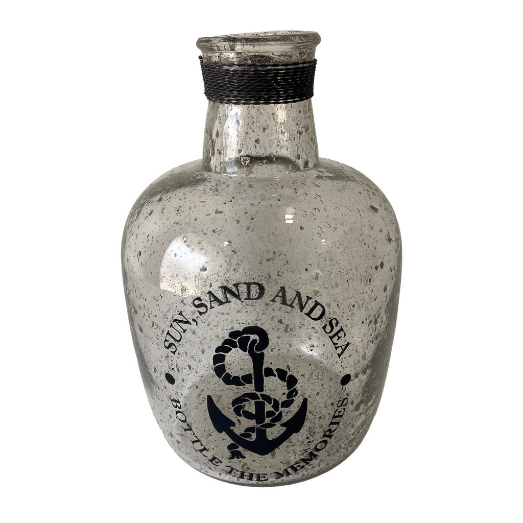 Glass Antique Naval Vase - Dust Bubble RAI6070
