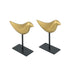 Gold Bird Sculptures – Set of 2 RSE2927