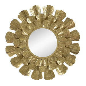 Gold Blossom Mirror RSE2599 - Oak Furniture Store