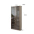 Haggenas Solid Tulip Poplar Display Cabinet | Oak Furniture Store