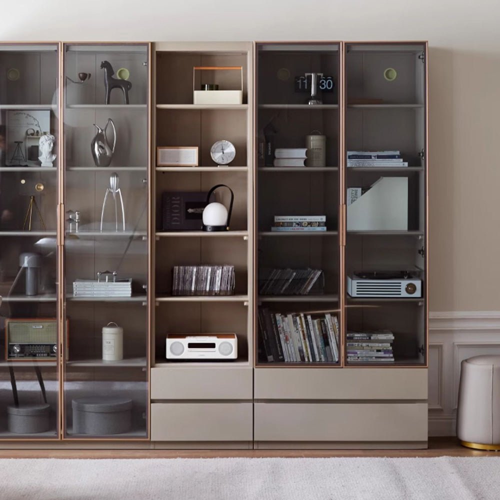 Haggenas Solid Tulip Poplar Display Cabinet | Oak Furniture Store