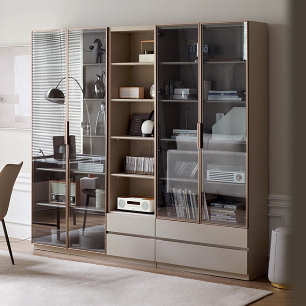 Haggenas Solid Tulip Poplar Display Cabinet | Oak Furniture Store